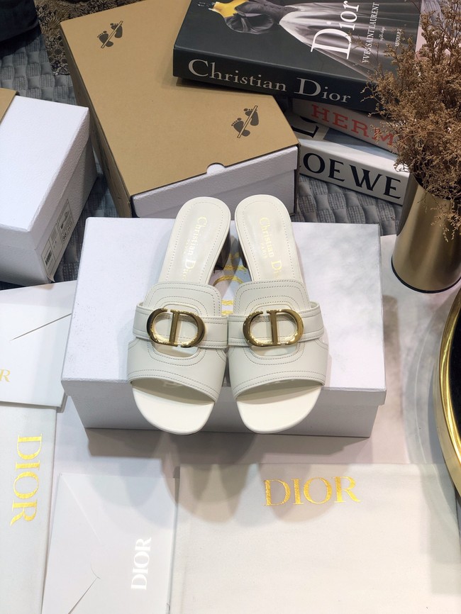 DIOR OR 30 MONTAIGNE HEELED SLIDE 93231-2