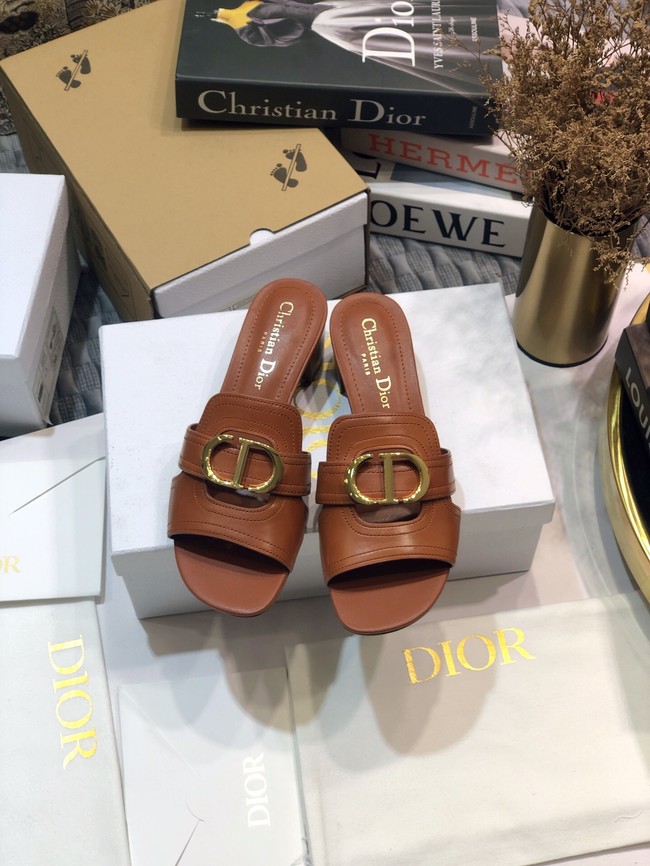 DIOR OR 30 MONTAIGNE HEELED SLIDE 93231-3