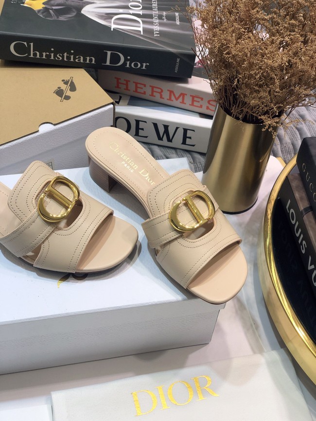 DIOR OR 30 MONTAIGNE HEELED SLIDE 93231-7