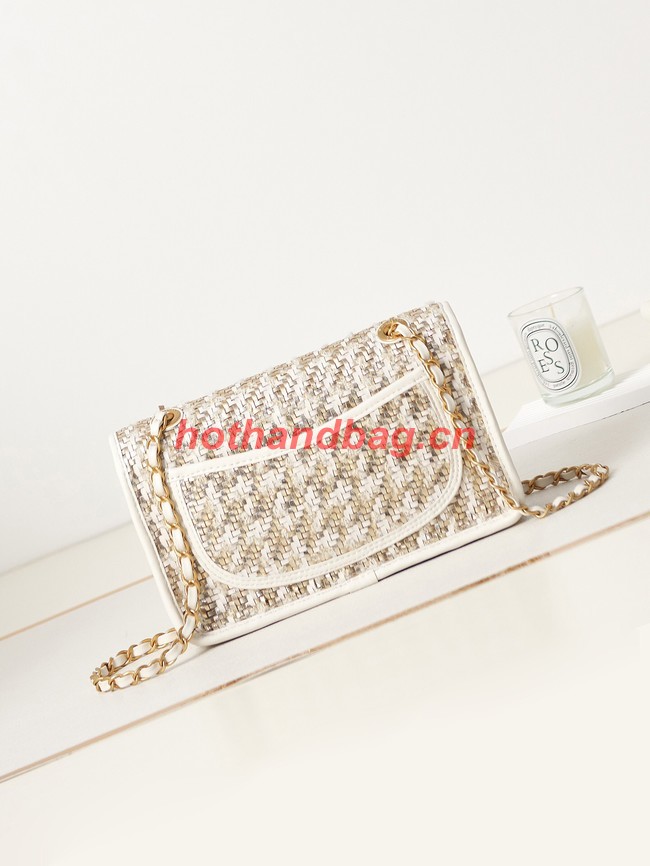 Chanel FLAP BAG AS3767 WHITE