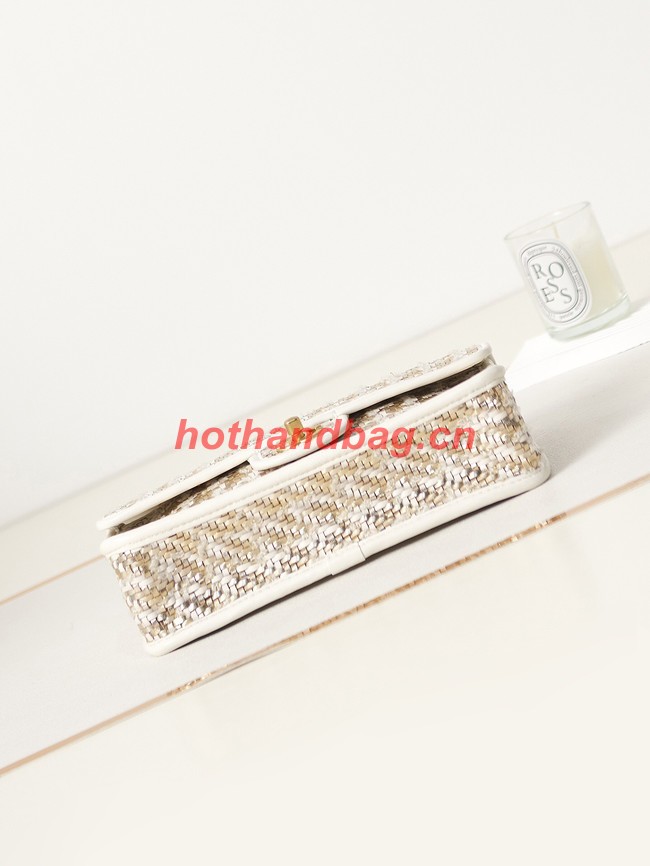 Chanel FLAP BAG AS3767 WHITE