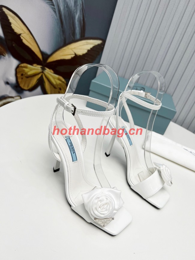 Prada SANDAL Calfskin heel height 9.5CM 93252-4