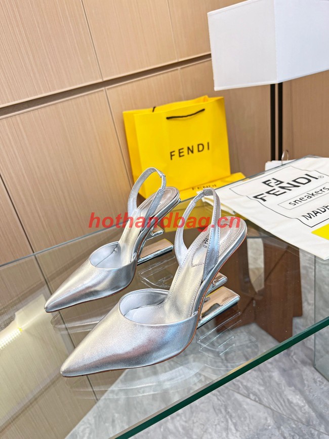 Fendi First leather high-heeled slingbacks 93254-2