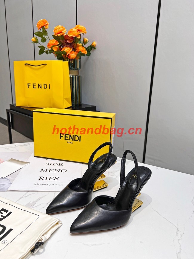 Fendi First leather high-heeled slingbacks 93254-5