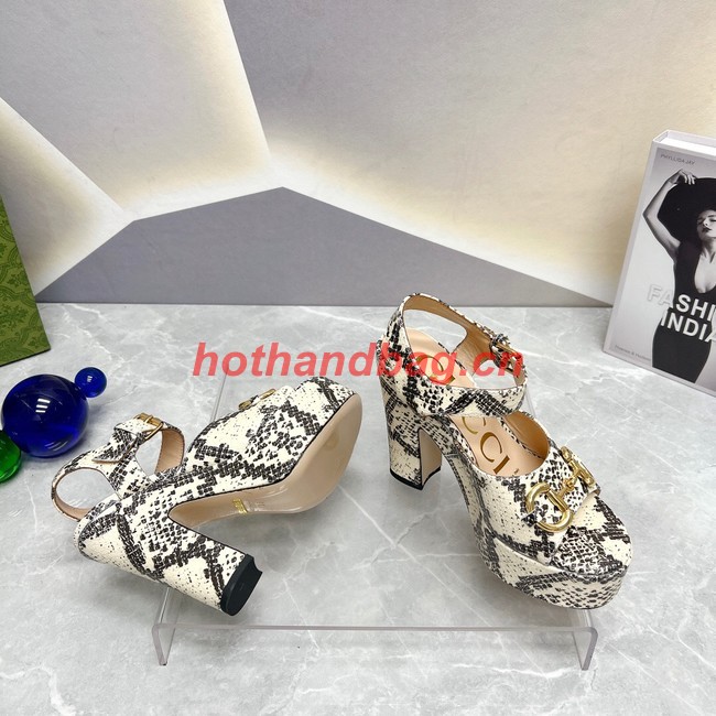 Gucci Womens platform sandal with Horsebit 93256-1