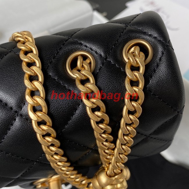 Chanel MINI FLAP BAG AS4040 black