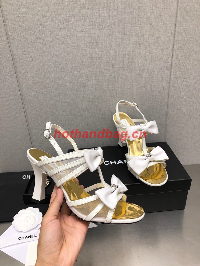 Chanel SANDAL Calfskin heel height 8CM 93263-3