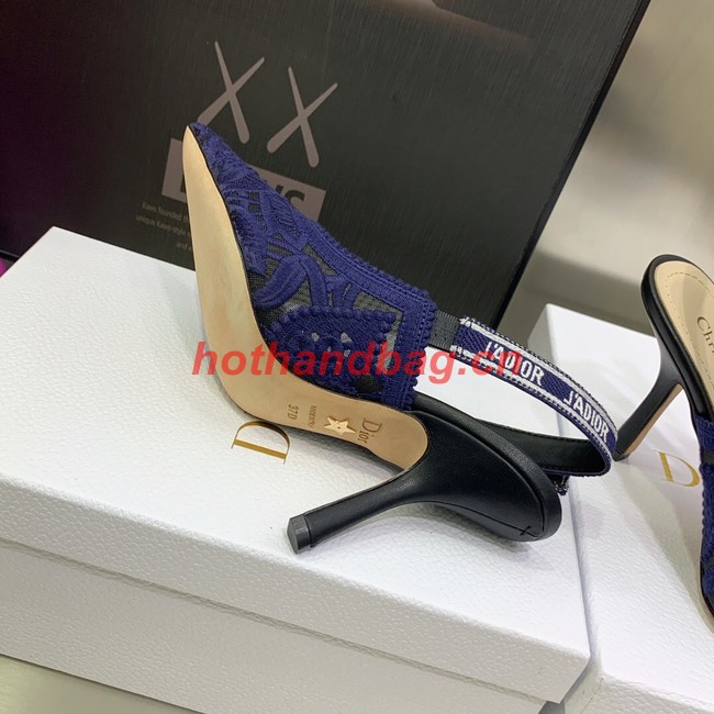 J A DIOR SLINGBACK PUMP 93272-1