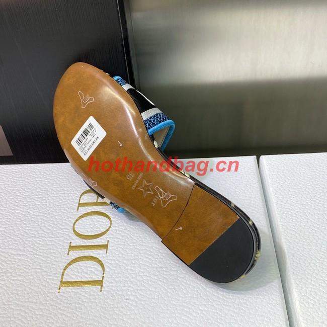 Dior DWAY SLIDE Embroidered Cotton 93279-12