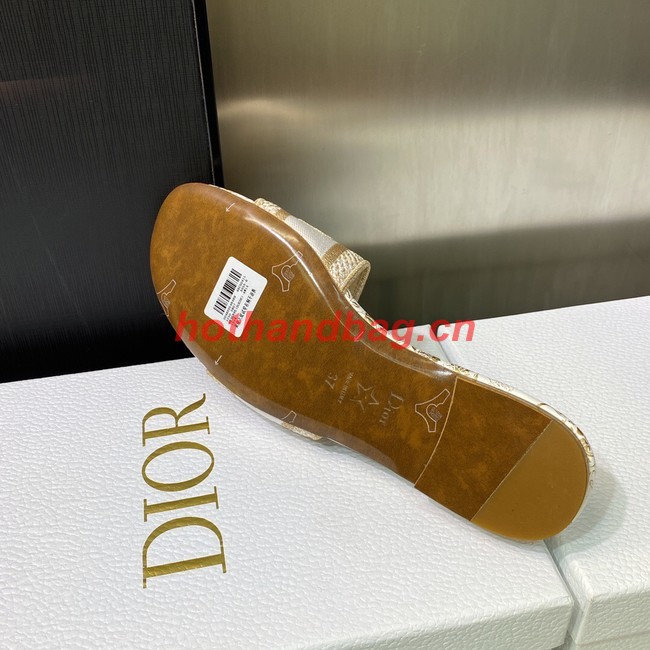 Dior DWAY SLIDE Embroidered Cotton 93279-4