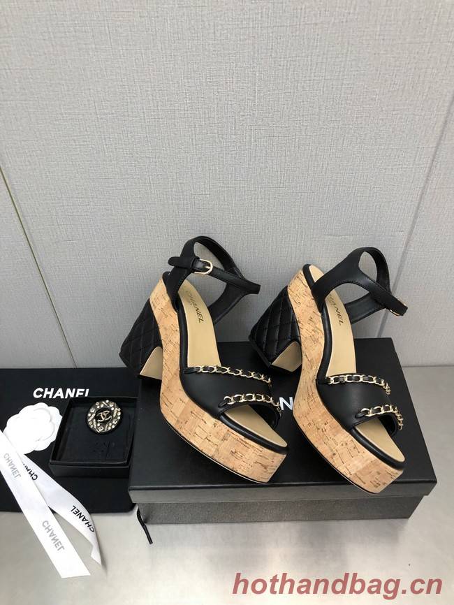 Chanel Womens sandal heel height 10.5CM 93318-1