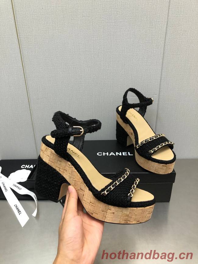 Chanel Womens sandal heel height 10.5CM 93318-4