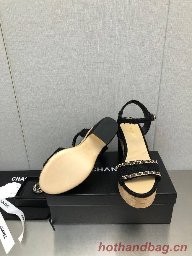 Chanel Womens sandal heel height 10.5CM 93318-4