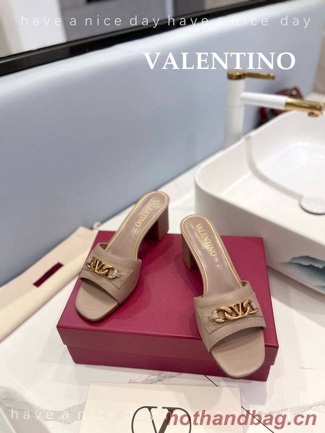 Valentino slippers heel height 5.5CM 93326-1