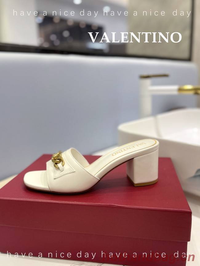 Valentino slippers heel height 5.5CM 93326-3