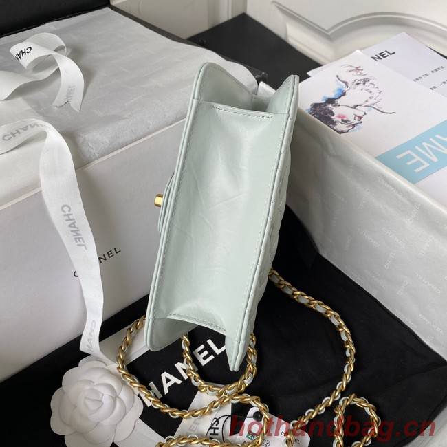 Chanel SMALL FLAP BAG AS4051 LIGHT BLUE