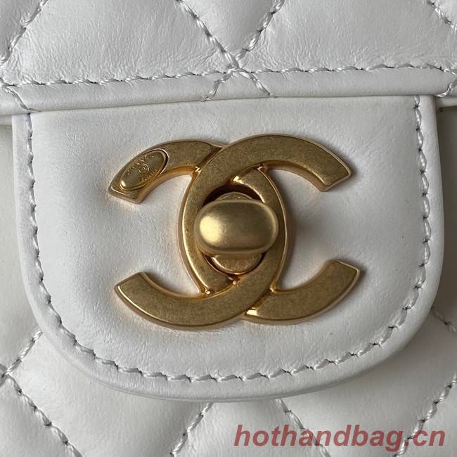 Chanel SMALL FLAP BAG AS4051 WHITE