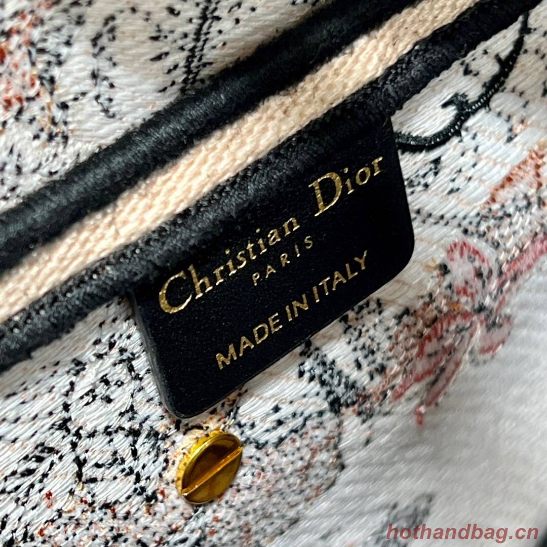 DIOR SADDLE BAG Multicolor Embroidery M0446CE