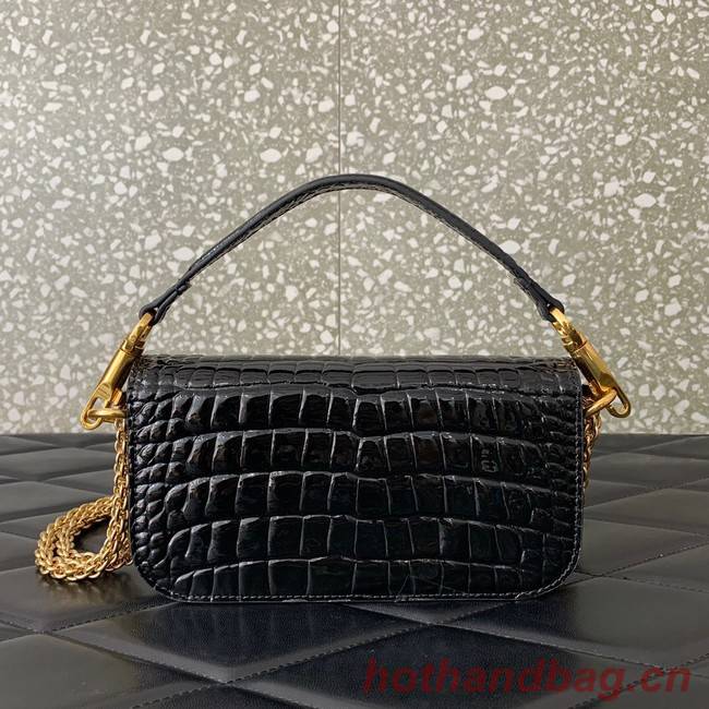 VALENTINO GARAVANI Loco Calf leather bag WA0K53 black