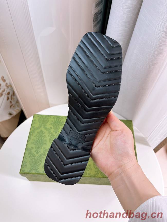Gucci Womens Double G slide sandal heel height 5.5CM 93351-2