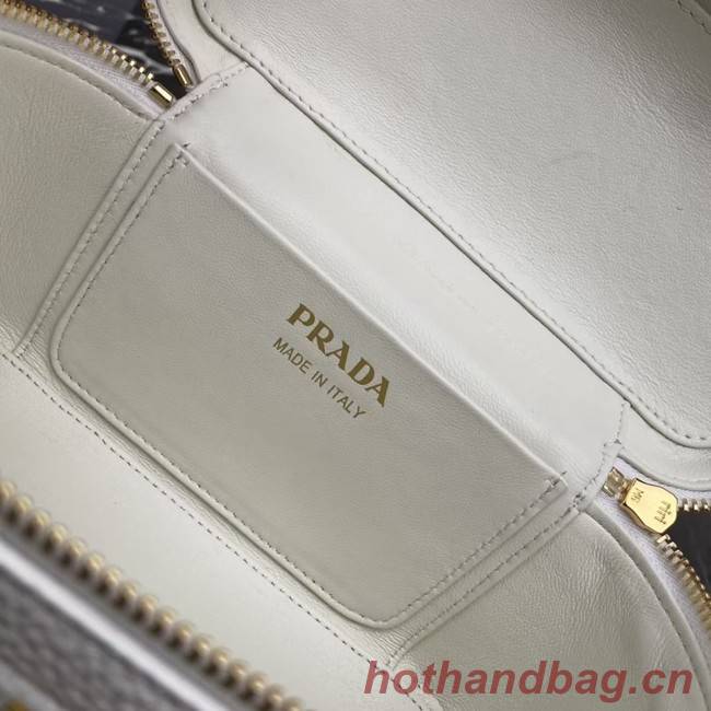 Prada Leather mini-bag 1BH202 white