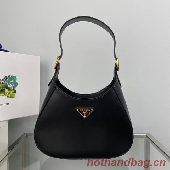 Prada Leather shoulder bag 1BC179 black