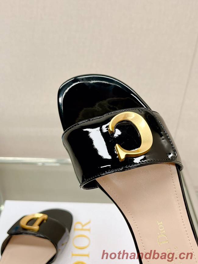 CEST DIOR SLIDE Patent Calfskin 93448-6