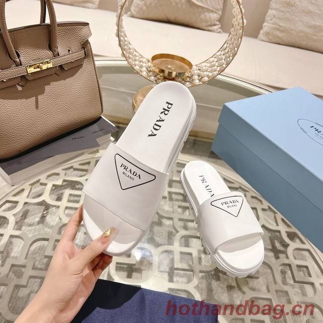 Prada leather slides 93442-1