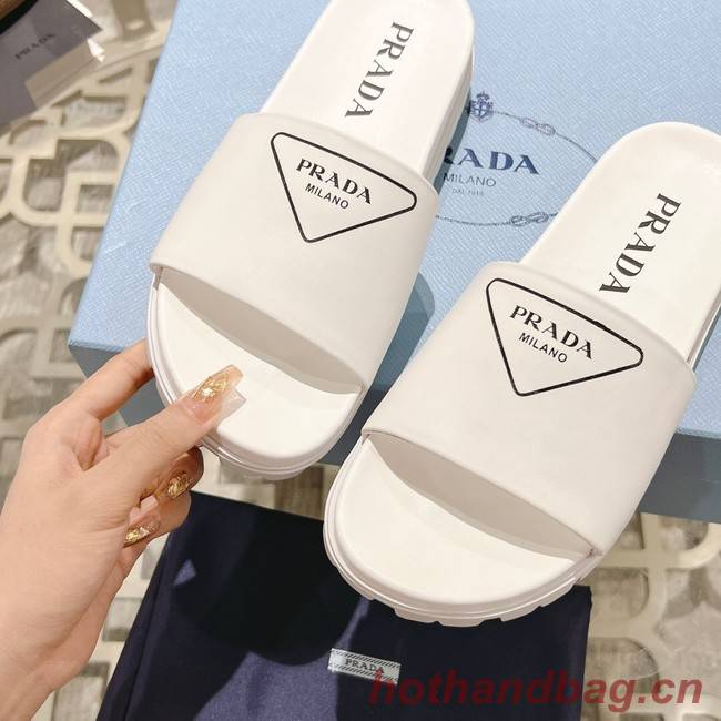 Prada leather slides 93442-1