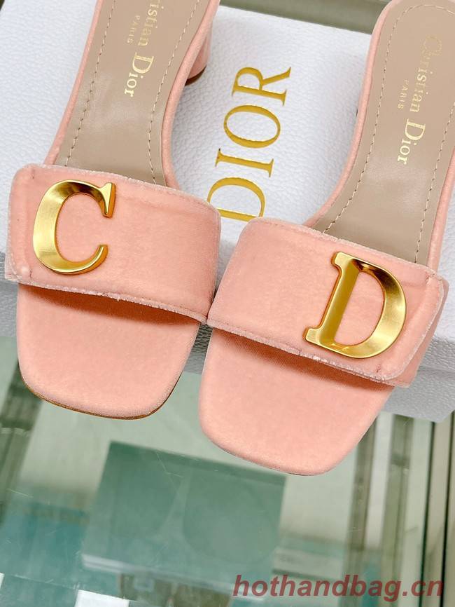 CEST DIOR HEELED SLIDE Velvet 93449-5