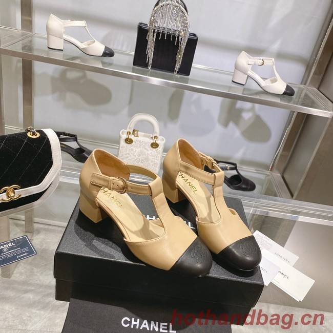 Chanel Sandal heel height 4.5CM 93489-1