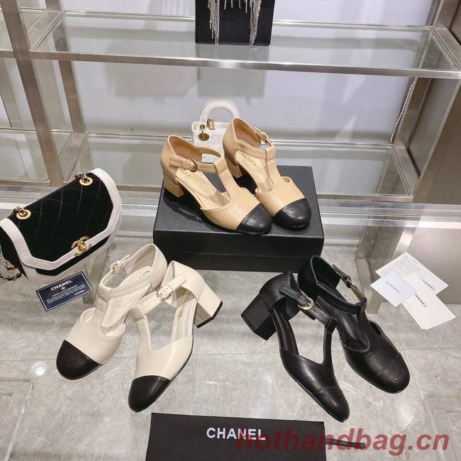 Chanel Sandal heel height 4.5CM 93489-1