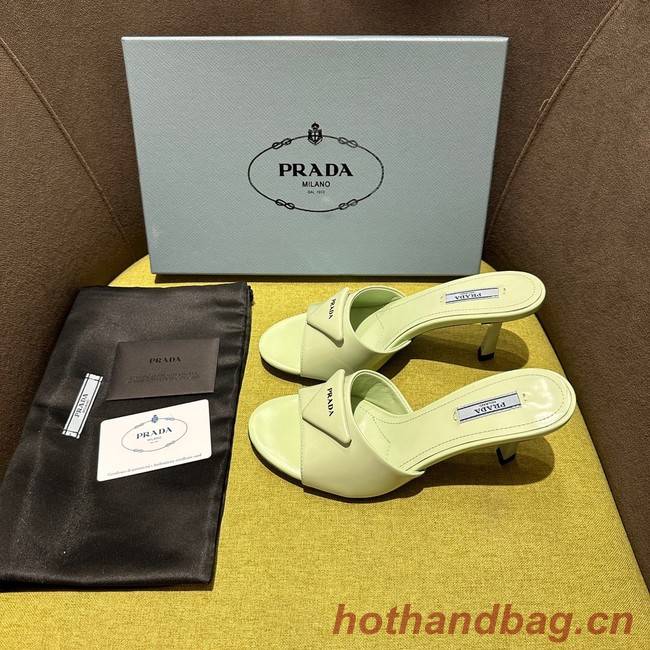 Prada Brushed leather sandals 93510-6