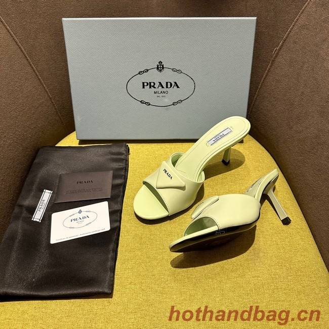 Prada Brushed leather sandals 93510-6