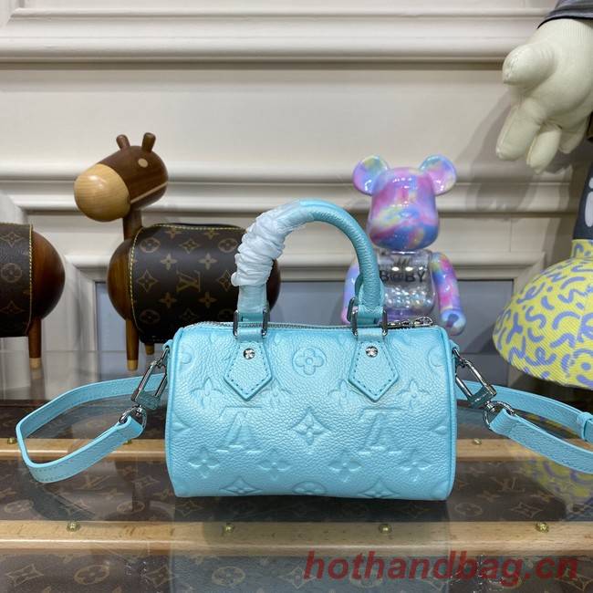 Louis Vuitton Nano Speedy M82342 Pearly Lagoon Turquoise