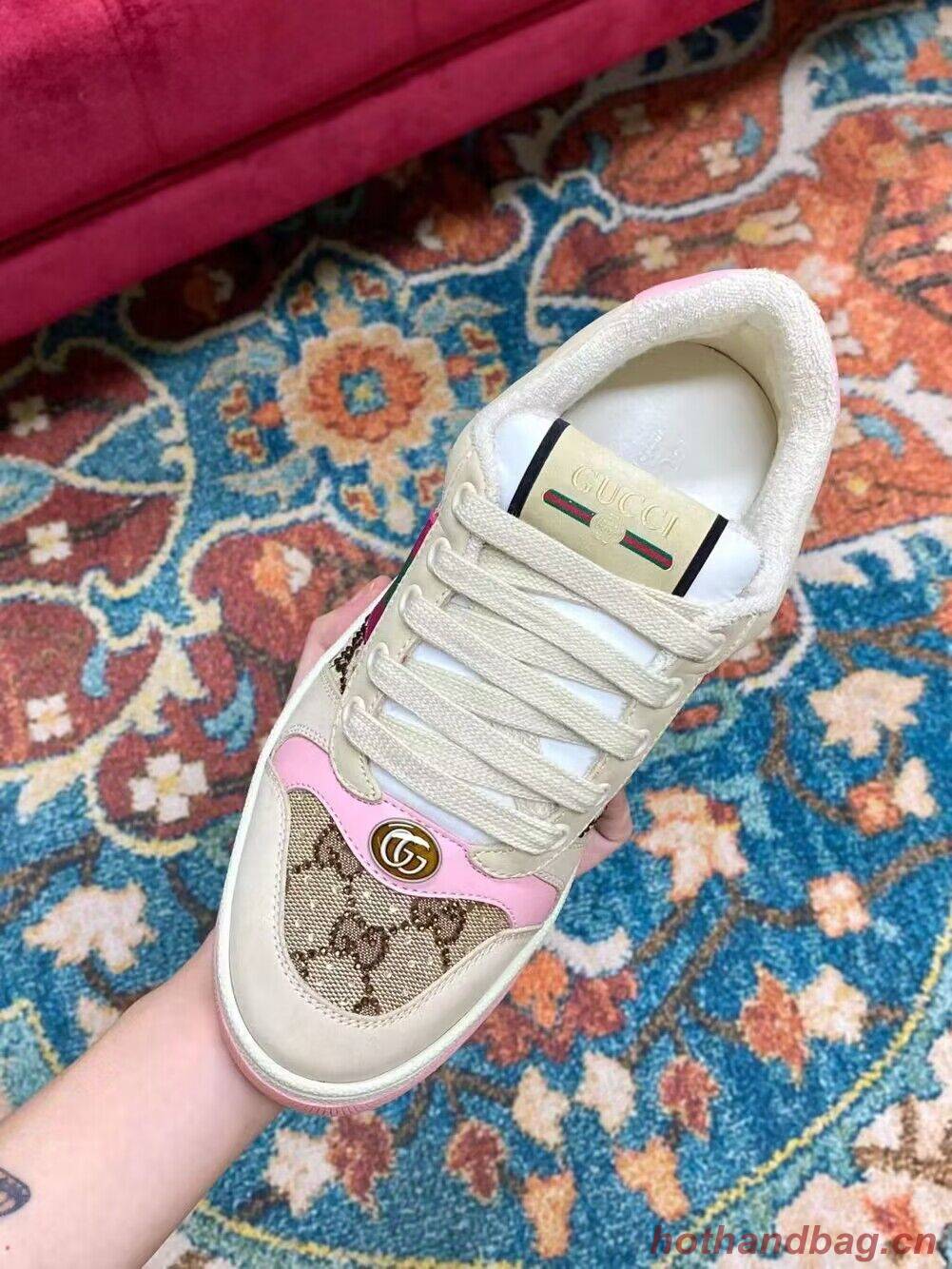 Gucci  GG Sneaker Shoes GG30362 Pink