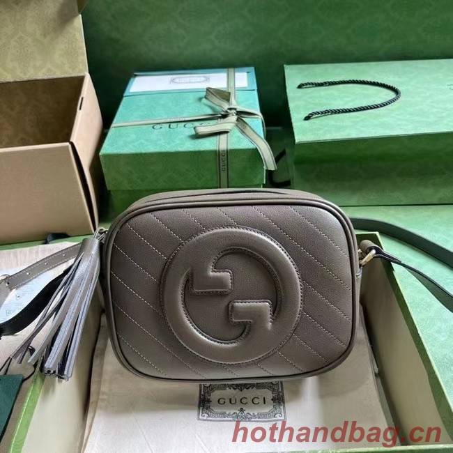 GUCCI BLONDIE SMALL SHOULDER BAG 742360 Brown