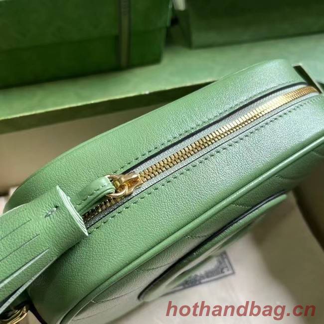 GUCCI BLONDIE SMALL SHOULDER BAG 742360 Green