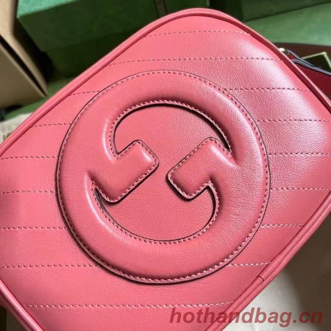 GUCCI BLONDIE SMALL SHOULDER BAG 742360 Pink