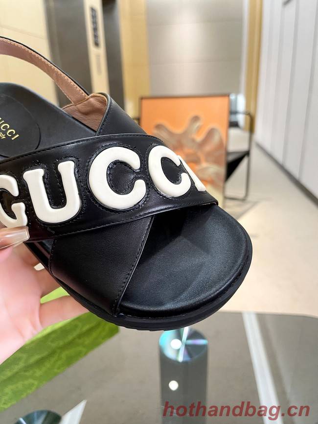 Gucci WOMENS INTERLOCKING G SANDAL 93534-4