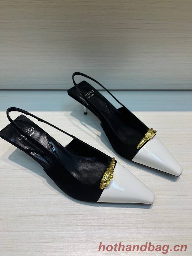 Gucci WOMENS SLINGBACK PUMP heel height 5.5CM 93551-3