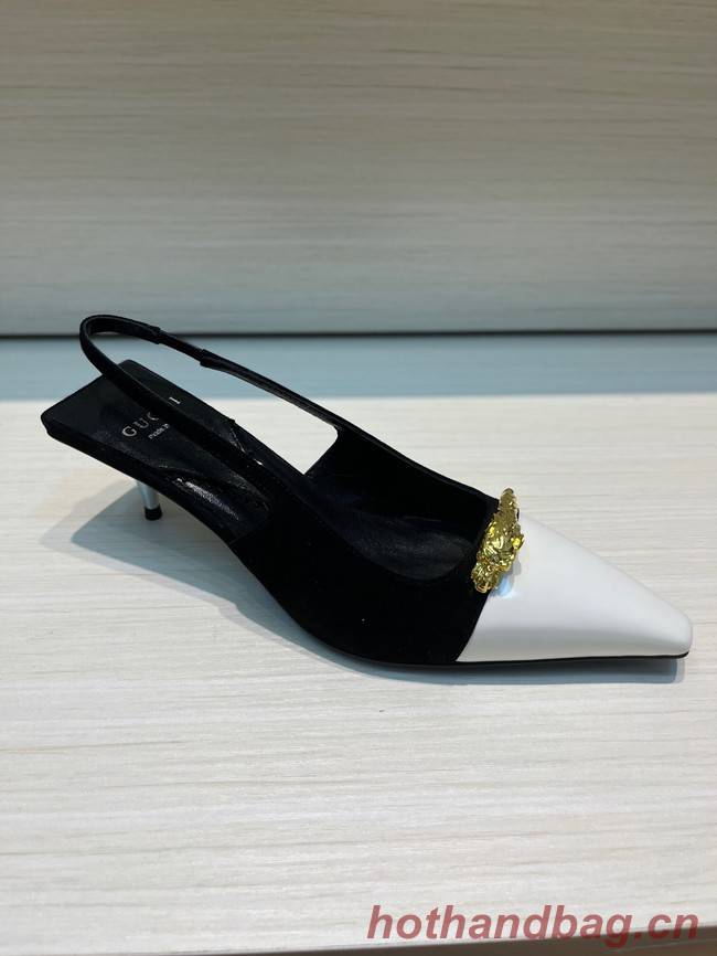 Gucci WOMENS SLINGBACK PUMP heel height 5.5CM 93551-3