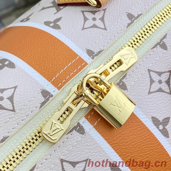 Louis Vuitton Keepall Bandouliere 50 M41416 white