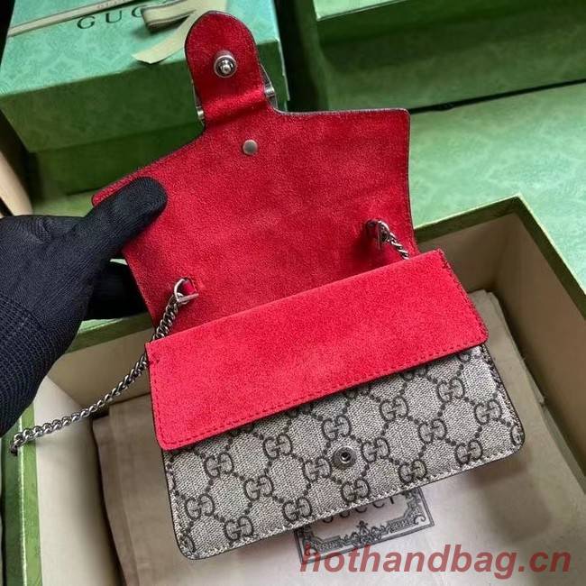 GUCCI DIONYSUS MINI TOP HANDLE BAG 752029 red