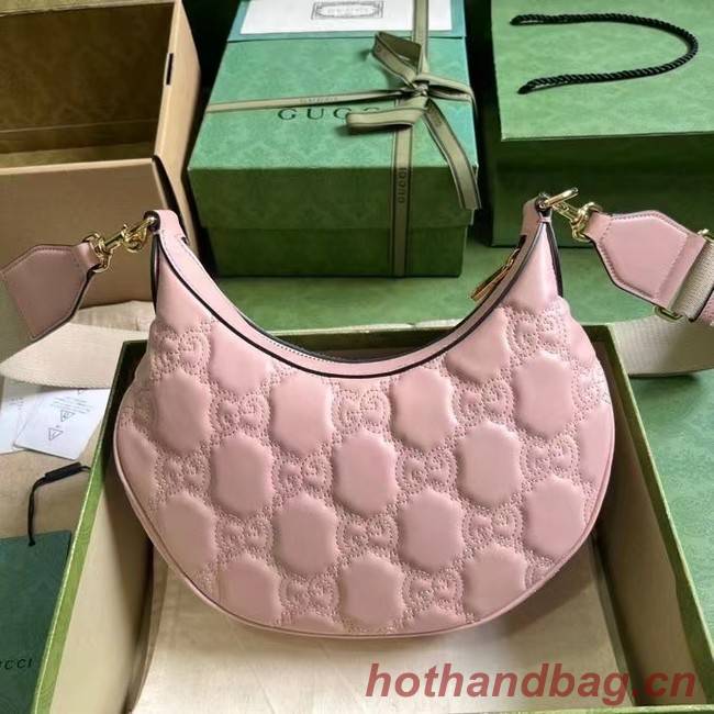 Gucci GG MATELASSE SMALL SHOULDER BAG 739709 pink