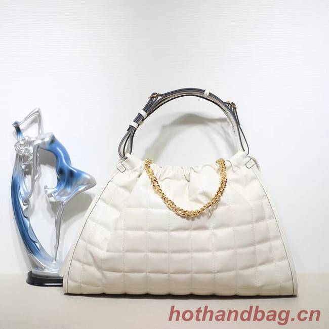 GUCCI DECO MEDIUM TOTE BAG 746210 WHITE