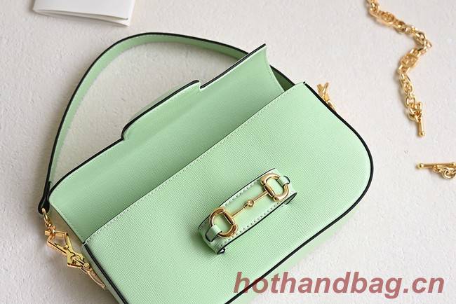 GUCCI HORSEBIT 1955 SMALL SHOULDER BAG 735178 light green