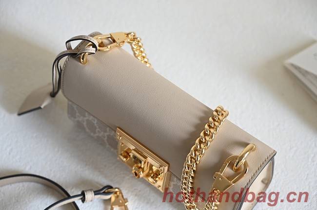 GUCCI PADLOCK MINI SHOULDER BAG 735103 Beige