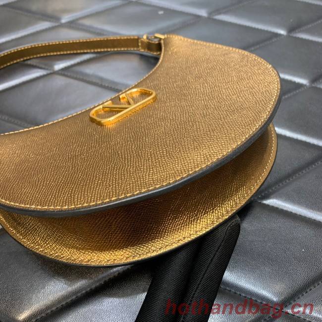 VALENTINO GARAVANI VLOGO SIGNATURE leather bag QRGF9 gold