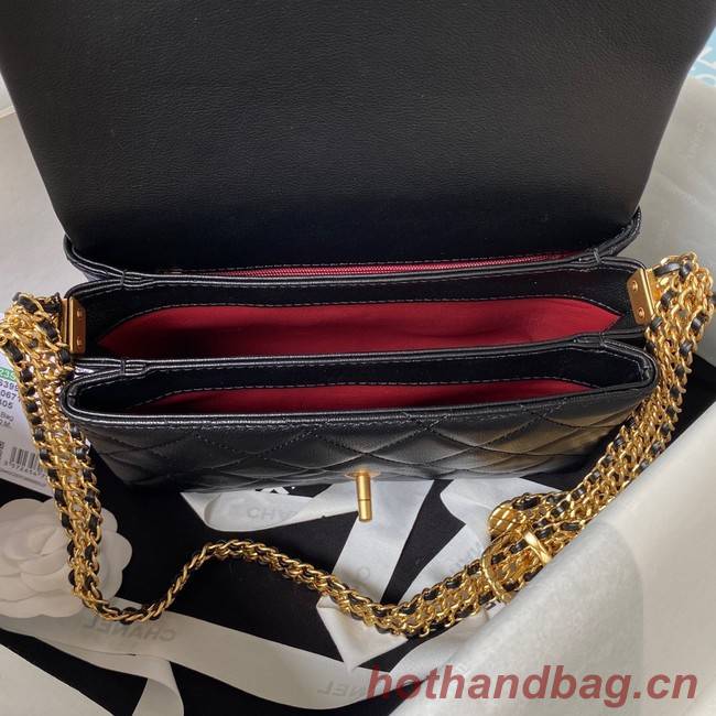 Chanel SMALL FLAP BAG AS3994 black